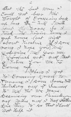 Ella M. Bennett

This Letter was shared by Annette Ponto.

This Letter was Sent to Miss Ella M. Bennett, Montour Falls, New York in 1897.

The Letter is discussing a Possible Elopement.

Page 2 of Letter. 

