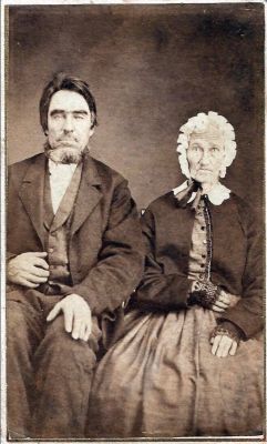 Grandpa & Grandma Fisher

This was shared by Dennis Schildauer.

This Cabinet Card Photo States: “Grandpa and Grandma Fisher”
