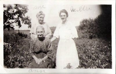 Click to view full size image
==============
Unidentified, Millie & Ann
This was shared by Dennis Schildhauer.
This Photo States: "Me, Millie & Ann"
Unidentified, Millie & Ann
This was shared by Dennis Schildhauer.
This Photo States: "Me, Millie & Ann"