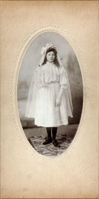 Click to view full size image
==============
Unidentified
This was Shared by Dennis Schildauer.
Unidentified photo mounted on board in the Dolan/Duff Family Album.
The Photographer is in Elkton, South Dakota.
This Cabinet Card Photo is possibly from the Fogarty Family of Elkton, South Dakota.
Unidentified
This was Shared by Dennis Schildauer.
Unidentified photo mounted on board in the Dolan/Duff Family Album.
The Photographer is in Elkton, South Dakota.
This Cabinet Card Photo is possibly from the Fogarty Family of Elkton, South Dakota.