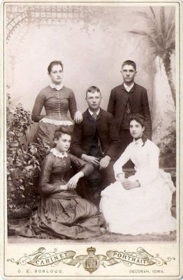 Click to view full size image
==============
Unidentified
This was Shared by Dennis Schildhauer.
Unidentified Cabinet Card Photo in the Dolan/Duff Family Album.
The Photographers name is "O. E. Borloug", Decorah, Iowa.
Unidentified
This was Shared by Dennis Schildhauer.
Unidentified Cabinet Card Photo in the Dolan/Duff Family Album.
The Photographers name is "O. E. Borloug", Decorah, Iowa.