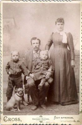 Click to view full size image
==============
Unidentified
This was Shared by Dennis Schildhauer.
Unidentified Cabinet Card Photo in the Dolan/Duff Family Album. However; the woman's maiden name is "Duff".
The Photographers name is "Cross", Hot Springs, South Dakota.
Unidentified
This was Shared by Dennis Schildhauer.
Unidentified Cabinet Card Photo in the Dolan/Duff Family Album. However; the woman's maiden name is "Duff".
The Photographers name is "Cross", Hot Springs, South Dakota.
