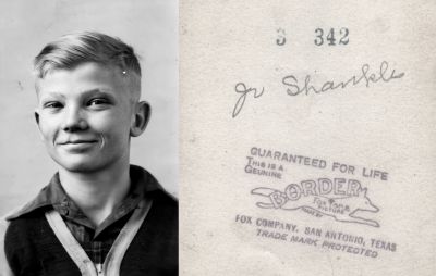 William Glenn Shankles Jr.

THIS PHOTO IS BEING SHARED

This Photo is Identified as "William Glenn Shankles Jr."

The Reverse side of this Photo States: "Jr. Shankles."
