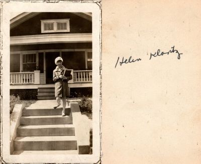 Helen Klontz

THIS HAS BEEN RETURNED TO FAMILY

This Photo States: "Helen Klontz"
