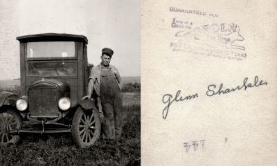 Click to view full size image
==============
William Glenn Shankles Sr.
THIS PHOTO IS BEING SHARED
This Photo is Identified as "William Glenn Shankles Sr."
The Reverse side of this Photo States: "Glenn Shankles."
This Photo was processed by "Fox Company", San Antonio, Texas.
William Glenn Shankles Sr.
THIS PHOTO IS BEING SHARED
This Photo is Identified as "William Glenn Shankles Sr."
The Reverse side of this Photo States: "Glenn Shankles."
This Photo was processed by "Fox Company", San Antonio, Texas.