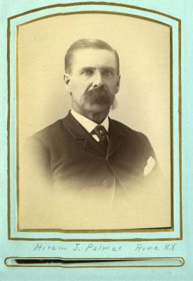 Click to view full size image
==============
Hiram J. Palmer
This was Shared by a anonymous member.
This Cabinet Card Photo States: "Hiram J. Palmer, Rome, N.Y."
Hiram J. Palmer
This was Shared by a anonymous member.
This Cabinet Card Photo States: "Hiram J. Palmer, Rome, N.Y."