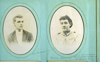 Click to view full size image
==============
Hattie Wenick & Spouse
This was Shared by a anonymous member.
These Cabinet Card Photos State: "Her Husband. Hattie Wenick.
Used to live corner Burnaide Ave & Luther Str. in about 1890. Moved to Chicago."
Hattie Wenick & Spouse
This was Shared by a anonymous member.
These Cabinet Card Photos State: "Her Husband. Hattie Wenick.
Used to live corner Burnaide Ave & Luther Str. in about 1890. Moved to Chicago."