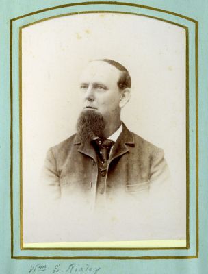 William Smith Risley

This was shared by a anonymous member.

This Cabinet Card Photo States: "Wm. S. Risley"
