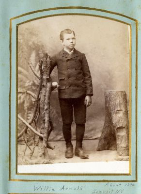 Click to view full size image
==============
Willie Arnold
This was Shared by a anonymous member.
This Cabinet Card Photo States: "Willie Arnold, About 1890, Sauquoit, New York.
Willie Arnold
This was Shared by a anonymous member.
This Cabinet Card Photo States: "Willie Arnold, About 1890, Sauquoit, New York.