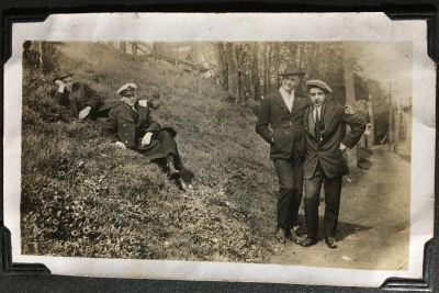Click to view full size image
==============
Unidentified
This was Shared by Tracey PupDawg Goodwin‎.
This Photo may be part of the Surette family documented on the
chart posted who resided at 59 Gould St, Stoneham, MA between the
1920's-1980's. Photos were in albums belonging to my great Aunt
Jessie Goodwin who was the wife of Jeremiah Surette.
Unidentified
This was Shared by Tracey PupDawg Goodwin‎.
This Photo may be part of the Surette family documented on the
chart posted who resided at 59 Gould St, Stoneham, MA between the
1920's-1980's. Photos were in albums belonging to my great Aunt
Jessie Goodwin who was the wife of Jeremiah Surette.