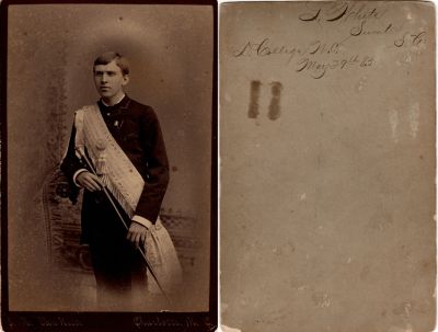 Click to view full size image
==============
Dr. Leonard White
THIS HAS BEEN RETURNED TO FAMILY
This was Donated by Cheryl Webber/The Terry Girls Genealogy.
This Cabinet Card Photo States: "L. White, Sumter, South Carolina. D. College, N. C., 29th May 1883.
Dr. Leonard White
THIS HAS BEEN RETURNED TO FAMILY
This was Donated by Cheryl Webber/The Terry Girls Genealogy.
This Cabinet Card Photo States: "L. White, Sumter, South Carolina. D. College, N. C., 29th May 1883.