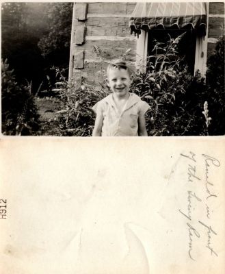 Ronald Vernon Ragsdale

THIS HAS BEEN RETURNED TO FAMILY

This Photo States: "Ronald in front of the living room"
