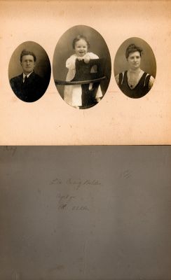 Click to view full size image
==============
Lila Craig Nalder
THIS HAS BEEN RETURNED TO FAMILY
This was Donated by Cheryl Webber/The Terry Girls Genealogy.
This photo mounted on board states: "Lila Craig Nalder, Age 1, WT. 23lbs."
NOTE: There are two photos available.
Lila Craig Nalder
THIS HAS BEEN RETURNED TO FAMILY
This was Donated by Cheryl Webber/The Terry Girls Genealogy.
This photo mounted on board states: "Lila Craig Nalder, Age 1, WT. 23lbs."
NOTE: There are two photos available.