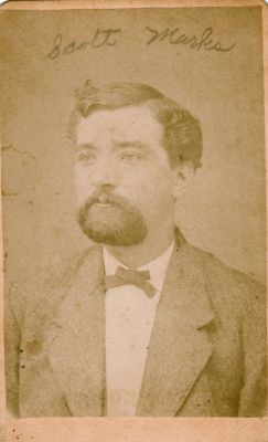 Click to view full size image
==============
Scott Marks
This CdV photograph states: "Scott Marks"
There is no photographer or location noted.
Scott Marks
This CdV photograph states: "Scott Marks"
There is no photographer or location noted.