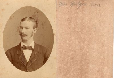 Click to view full size image
==============
Mrs. Hodges son
This photo mounted on board states: "Mrs. Hodge's son"
Mrs. Hodges son
This photo mounted on board states: "Mrs. Hodge's son"