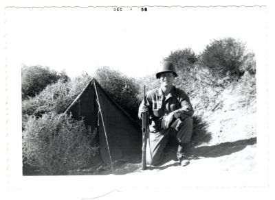 Click to view full size image
==============
Richard Moyer "Dick" LaBarre
This was Donated by Cheryl Webber/The Terry Girls Genealogy.
This photo is unidentified but it is believed to be Richard Moyer "Dick" LaBarre based on other photos.
The photo was taken in December 1958
Richard Moyer "Dick" LaBarre
This was Donated by Cheryl Webber/The Terry Girls Genealogy.
This photo is unidentified but it is believed to be Richard Moyer "Dick" LaBarre based on other photos.
The photo was taken in December 1958