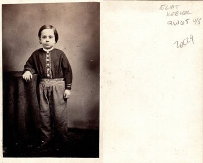 Click to view full size image
==============
Eliot Kebler
This was Donated by Cheryl Webber/The Terry Girls Genealogy.
This CdV Photograph states: "Eliot Kebler"
Eliot Kebler
This was Donated by Cheryl Webber/The Terry Girls Genealogy.
This CdV Photograph states: "Eliot Kebler"