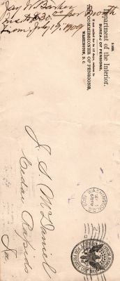 Click to view full size image
==============
Jay W. Barker
Jay W. Barker Pension Papers
Jay W. Barker
Jay W. Barker Pension Papers