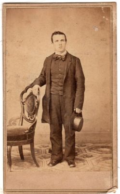 Click to view full size image
==============
Unidentified
This was Donated
Unidentified CdV Photograph in the Mary Ann Long Oxenford Album
Unidentified
This was Donated
Unidentified CdV Photograph in the Mary Ann Long Oxenford Album