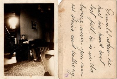 Click to view full size image
==============
Donald
This was Donated
This Photo States: "Donald when he had his hand hurt last fall. He is in the living room. You can see stairs and hallway"
Donald
This was Donated
This Photo States: "Donald when he had his hand hurt last fall. He is in the living room. You can see stairs and hallway"