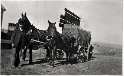 Click to view full size image
==============
John Post
THIS HAS BEEN RETURNED TO FAMILY
This Photo States: "This is John & his team with a load of corn"
John Post
THIS HAS BEEN RETURNED TO FAMILY
This Photo States: "This is John & his team with a load of corn"