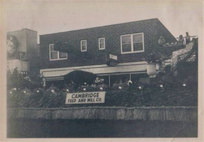 Click to view full size image
==============
Cambridge Parade 1947
This was Shared by Candace Elemina‎.
Cambridge Feed & Mill Co. #2 - 1947 Cambridge Parade
Cambridge Parade 1947
This was Shared by Candace Elemina‎.
Cambridge Feed & Mill Co. #2 - 1947 Cambridge Parade