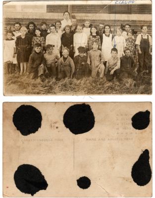 Claude K. Pittman

THIS HAS BEEN RETURNED TO FAMILY

This was Donated by by Cheryl Webber/The Terry Girls Genealogy.

This Real Photo Postcard (RPPC) states: "Claude"
