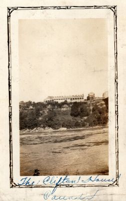 The Clifton Hotel


This photo states the Clifton House, Canada
