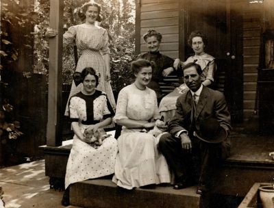 Click to view full size image
==============
Mrs. Harry W. "Clara" Rose & Unidentified
Mrs. Harry W. "Clara" Rose is in the center of the back row. The rest are unidentified.
Mrs. Harry W. "Clara" Rose & Unidentified
Mrs. Harry W. "Clara" Rose is in the center of the back row. The rest are unidentified.