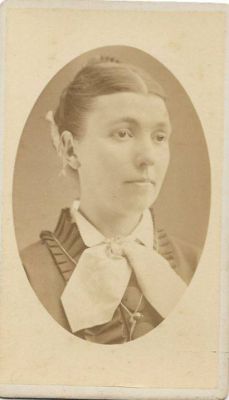 Click to view full size image
==============
Nannie Margaret Alexander
THIS HAS BEEN RETURNED TO FAMILY
This CdV Photograph States: "Aunt Nannie Alexander"
The Photographers name is "H. S. Stephens", Rushville, Indiana
Nannie Margaret Alexander
THIS HAS BEEN RETURNED TO FAMILY
This CdV Photograph States: "Aunt Nannie Alexander"
The Photographers name is "H. S. Stephens", Rushville, Indiana