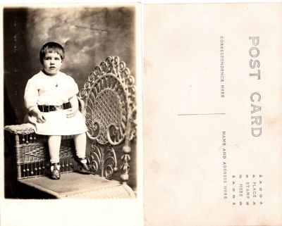 Click to view full size image
==============
Unidentified
THIS HAS BEEN RETURNED TO FAMILY
This was Donated by Cheryl Webber/The Terry Girls Genealogy.
Unidentified Real Photo Postcard (RPPC) in the Isaac Chauncy Quick Family Album
Unidentified
THIS HAS BEEN RETURNED TO FAMILY
This was Donated by Cheryl Webber/The Terry Girls Genealogy.
Unidentified Real Photo Postcard (RPPC) in the Isaac Chauncy Quick Family Album
