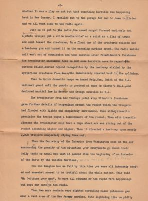 Click to view full size image
==============
Mrs. Robert M. Thomas
THIS HAS BEEN RETURNED TO FAMILY
This letter was sent to Mrs. Robert M. Thomas.
It was Signed by "Flash Gordon", Edward.
It is Dated 5 November 1938. Los Angeles.
Page 3 of 4
Mrs. Robert M. Thomas
THIS HAS BEEN RETURNED TO FAMILY
This letter was sent to Mrs. Robert M. Thomas.
It was Signed by "Flash Gordon", Edward.
It is Dated 5 November 1938. Los Angeles.
Page 3 of 4
