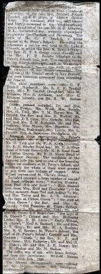 Mildred Helena Athawes Tendall Obituary

THIS HAS BEEN RETURNED TO FAMILY

This is the Obituary for Mildred Helena Athawes Tendall.

Date of Death 17 February 1920.

Obituary States she died at age 40.

NOTE: Baptism Records show Mildred Helena Athawes Birthdate as 24 June 1871. This would make her 48 at the time of Death. Could be a typo error in obituary?
