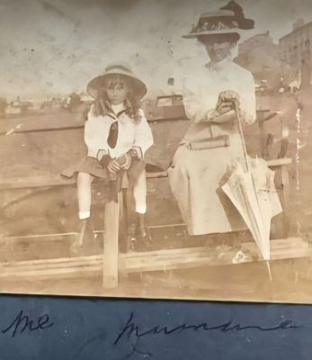 Enid Alethea Tendall & her Mother, Mildred Helena Athawes Tendall

THIS HAS BEEN RETURNED TO FAMILY

This Photo States: " Me & Mummie"

(Photo is of Enid Alethea Tendall & her Mother, Mildred Helena Athawes Tendall)
