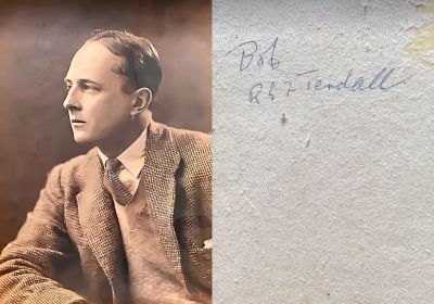 Click to view full size image
==============
Robert Edward Frederick "Bob" Tendall
THIS HAS BEEN RETURNED TO FAMILY
This Photo States: "Bob, R. E. F. Tendall"
(Robert Edward Frederick "Bob" Tendall)
Robert Edward Frederick "Bob" Tendall
THIS HAS BEEN RETURNED TO FAMILY
This Photo States: "Bob, R. E. F. Tendall"
(Robert Edward Frederick "Bob" Tendall)