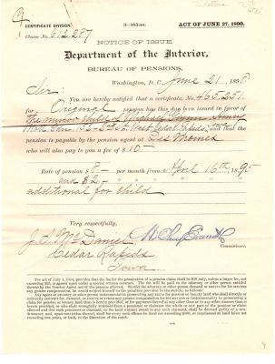 Click to view full size image
==============
Michael Glynn
This was Donated by Mary Muhlfeld
Pension Document for Michael Glynn
Michael Glynn
This was Donated by Mary Muhlfeld
Pension Document for Michael Glynn