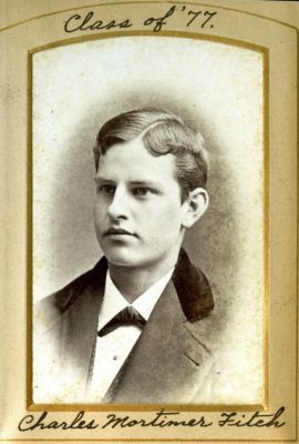 Click to view full size image
==============
Charles Mortimer Fitch
This was Shared by a Anonymous Donor.
This CdV Photograph States: "Charles Mortimer Fitch, Class of '77."
Charles Mortimer Fitch
This was Shared by a Anonymous Donor.
This CdV Photograph States: "Charles Mortimer Fitch, Class of '77."