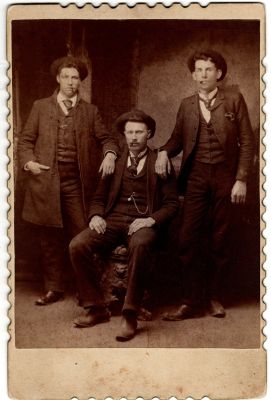 Click to view full size image
==============
Unidentified
Unidentified Cabinet Card Photo
Unidentified
Unidentified Cabinet Card Photo