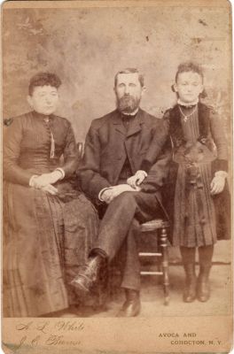 Unidentified

Unidentified Cabinet Card Photo

The Photographers names are: "A. L. White & J. E. Brown", locations in Avoca & Cohocton, New York.
