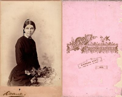 Click to view full size image
==============
Unidentified
Unidentified Cabinet Card Photo
The Photographers name is "Deane", Kansas City, Missouri
Unidentified
Unidentified Cabinet Card Photo
The Photographers name is "Deane", Kansas City, Missouri