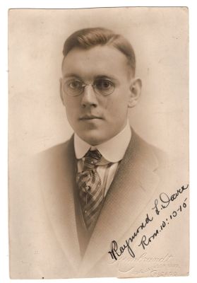 Click to view full size image
==============
Raymond Leonard Davis
This was Donated by Cheryl Webber/The Terry Girls Genealogy
This photo states: "Raymond L. Davis, Rom. 10: 10-15"
The Photographers name is "Rembrandt", Chicago, Illinois
NOTE: Raymond L. Davis was a Missionary in 1917 in the Congo.
Raymond Leonard Davis
This was Donated by Cheryl Webber/The Terry Girls Genealogy
This photo states: "Raymond L. Davis, Rom. 10: 10-15"
The Photographers name is "Rembrandt", Chicago, Illinois
NOTE: Raymond L. Davis was a Missionary in 1917 in the Congo.