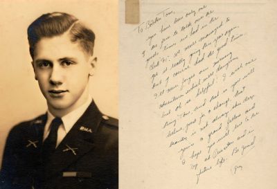 "Grey"

This is a Military Photo from the 1943 Graduating Class of Peekskill Military Academy of Peekskill, New York.

I have 10 Graduating Photos. They are all addressed to a person named "Tom". This photo was signed by a officer named "Grey"

