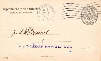 Benjamin F. Jordan

Benjamin F. Jordan Pension Papers.


