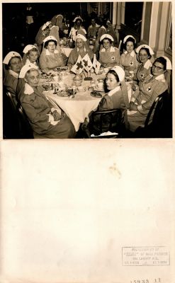 Unidentified

Unidentified Photo in the Unidentified Red Cross Nurses Album

The Photographers name is "Judge" of Good Pictures, 954 Liberty Ave. State Unknown.
