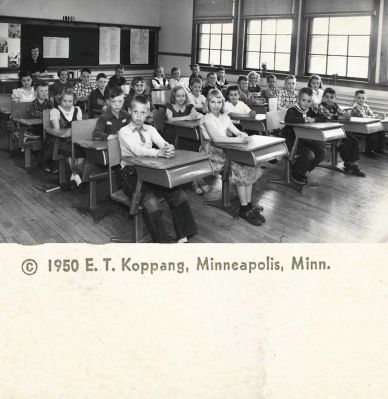 Click to view full size image
==============
Unidentified
Unidentified Classroom Photo Donated by Anne McManus.
The Photographer's name is "E. T. Koppang", Minneapolis, Minnesota.
Photo Taken in 1950.
Unidentified
Unidentified Classroom Photo Donated by Anne McManus.
The Photographer's name is "E. T. Koppang", Minneapolis, Minnesota.
Photo Taken in 1950.