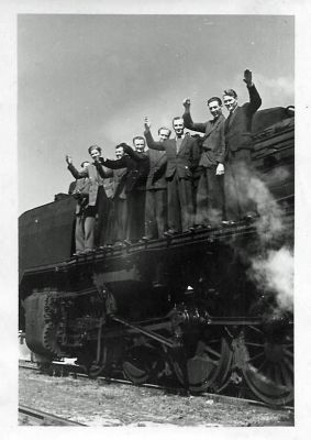 Click to view full size image
==============
Unidentified
THIS HAS BEEN DONATED TO THE FILM ARCHIVE, (THE NATIONAL ARCHIVES OF ESTONIA)
Unidentified Photo from the Displaced Persons Camp near Wentorf, which is near Hamburg, Germany.
Unidentified
THIS HAS BEEN DONATED TO THE FILM ARCHIVE, (THE NATIONAL ARCHIVES OF ESTONIA)
Unidentified Photo from the Displaced Persons Camp near Wentorf, which is near Hamburg, Germany.