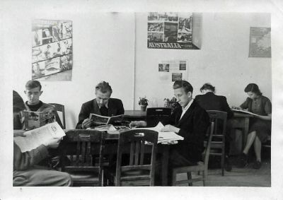 Click to view full size image
==============
Unidentified
THIS HAS BEEN DONATED TO THE FILM ARCHIVE, (THE NATIONAL ARCHIVES OF ESTONIA)
Unidentified Photo from the Displaced Persons Camp near Wentorf, which is near Hamburg, Germany.
Unidentified
THIS HAS BEEN DONATED TO THE FILM ARCHIVE, (THE NATIONAL ARCHIVES OF ESTONIA)
Unidentified Photo from the Displaced Persons Camp near Wentorf, which is near Hamburg, Germany.