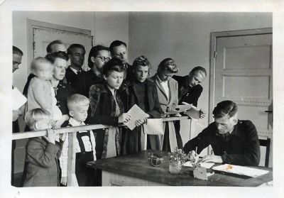 Unidentified

THIS HAS BEEN DONATED TO THE FILM ARCHIVE, (THE NATIONAL ARCHIVES OF ESTONIA)

Unidentified Photo from the Displaced Persons Camp near Wentorf, which is near Hamburg, Germany.
