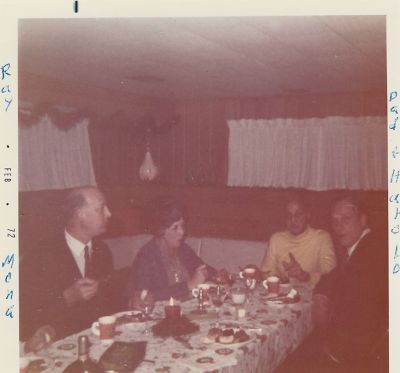 Ray, Mona, Dad & Harold

This was Donated by Lois B. Hansen.

This Photo States: "Ray, Mona, Dad & Harold".

Photo Taken February 1972.
