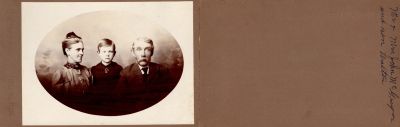 John McGregor, Sarah E. Craven McGregor & Walter

THIS HAS BEEN RETURNED TO FAMILY

This Cabinet Card Photo States: "Mr. & Mrs. John McGregor & son Walter"

The Photographers name is "C. Winterberg", Orland, Illinois.

